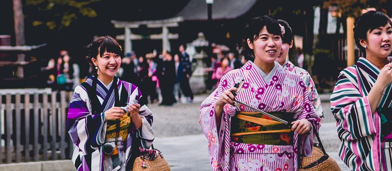 traditional kimonos
