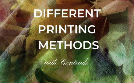 different printing methods with contrado